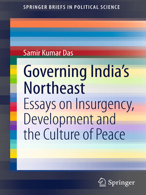 cover image of Governing India's Northeast